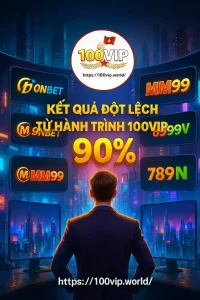 kết quả hành trình 100vip